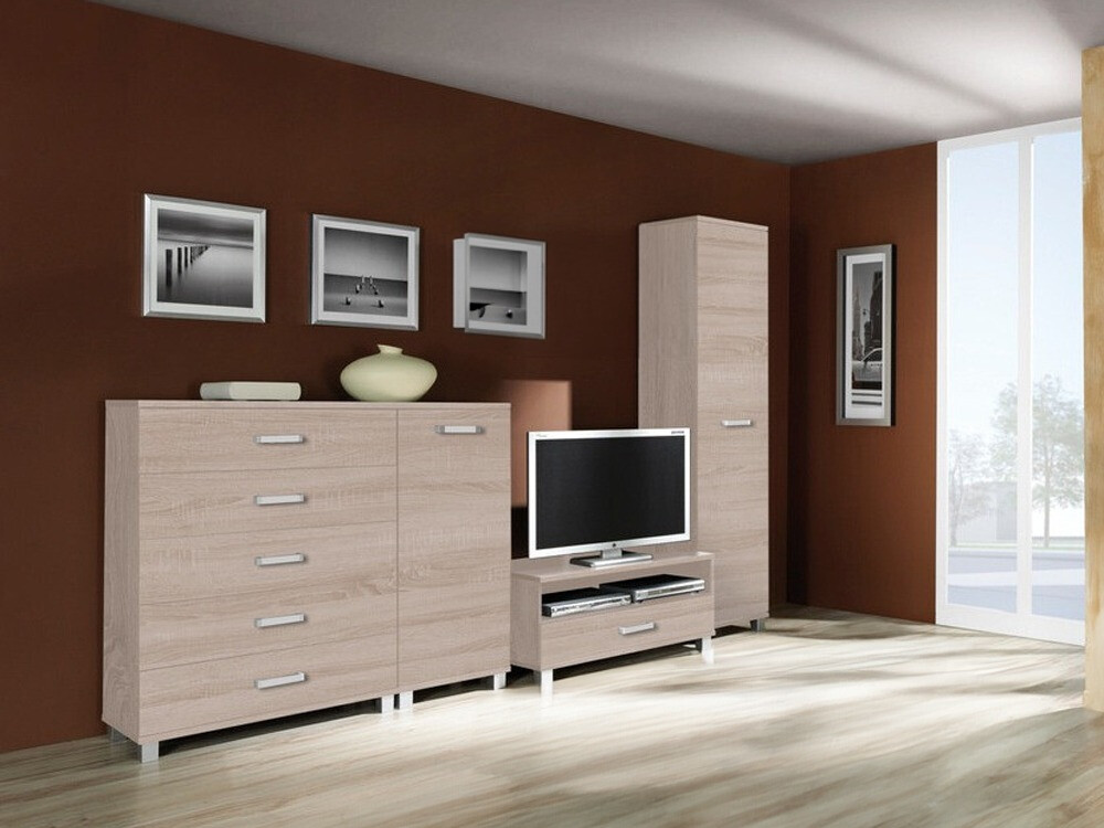 Living room set Cirevau 145 (Sonoma oak)
