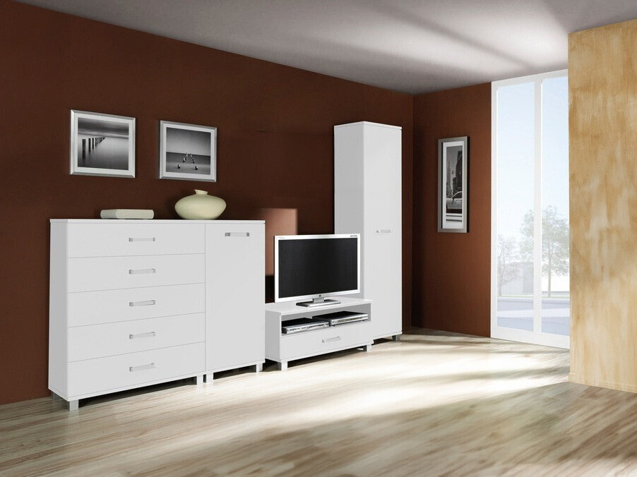 Living room set Cirevau 145 (White)