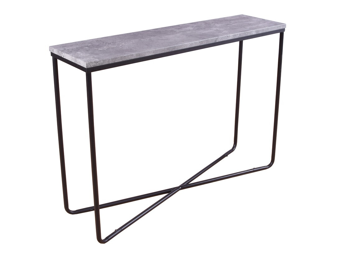 Console table Dallas 197 (Concrete + Black)