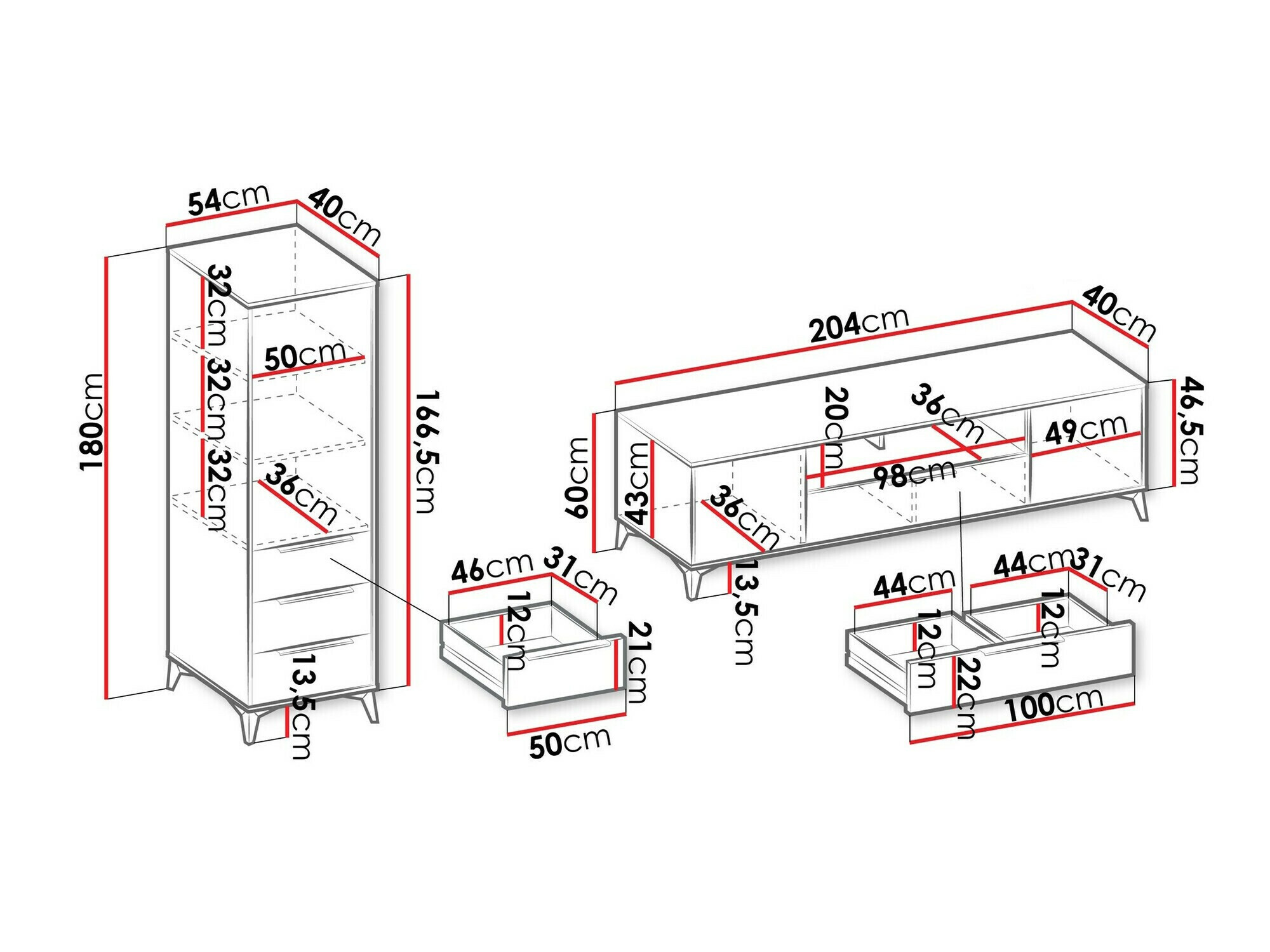 Living room set Comfivo Citrus I