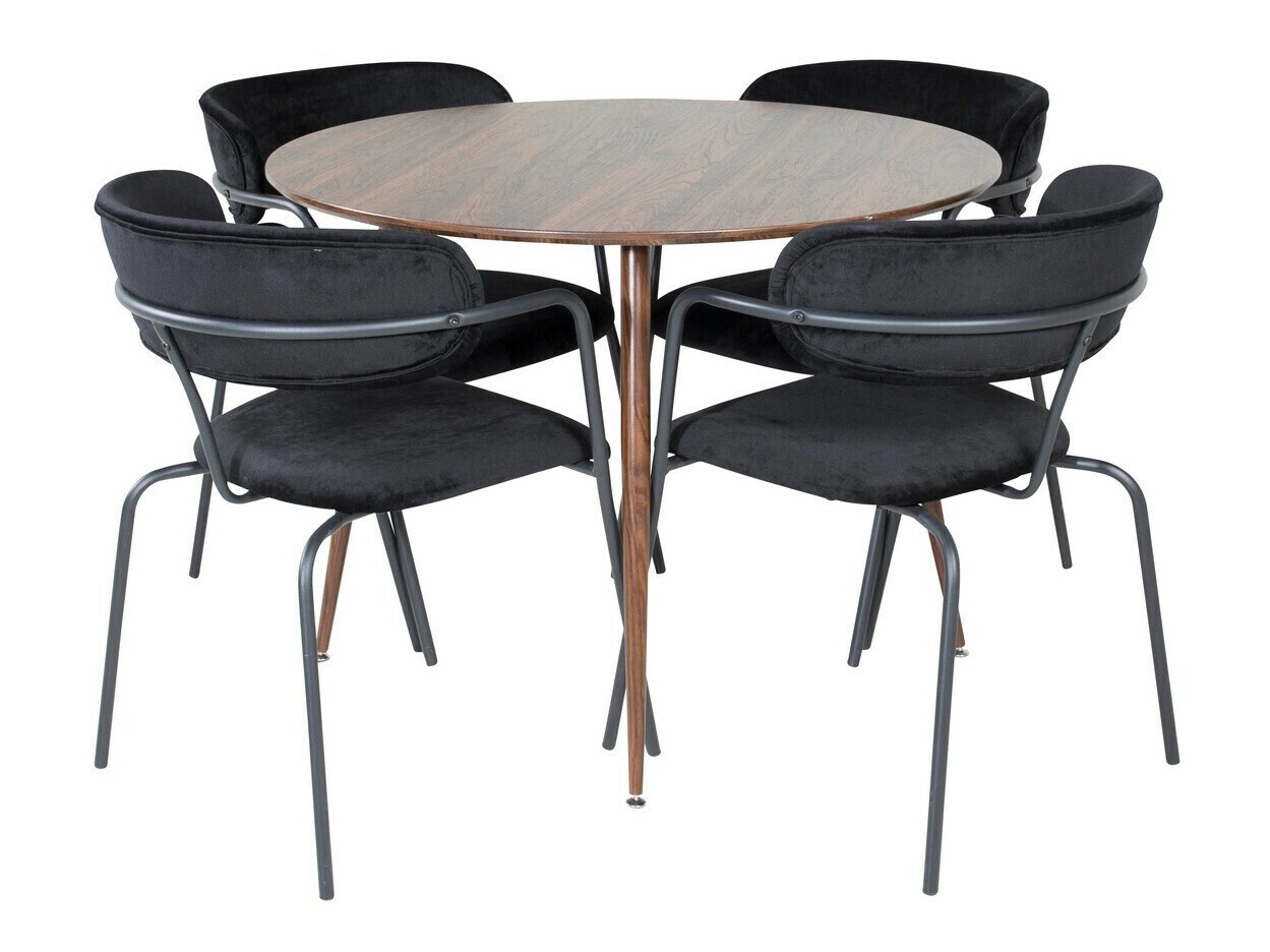 Dining set Dallas 285 (Nut)