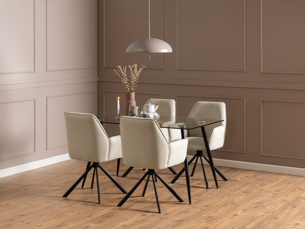 Chair Norsica 777 (Beige + Black)