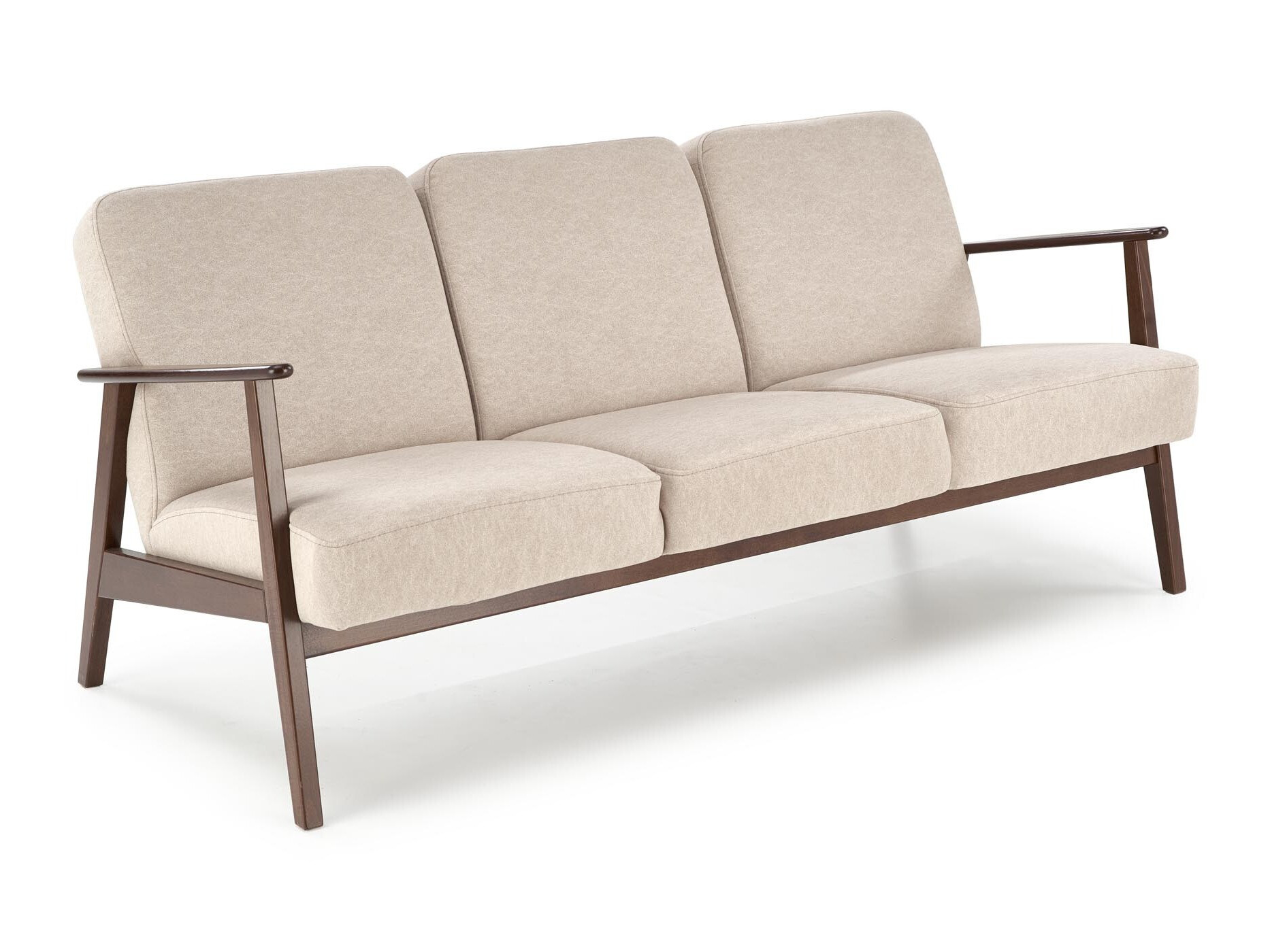 Sofa Houston 2117 (Beige + Walnut)