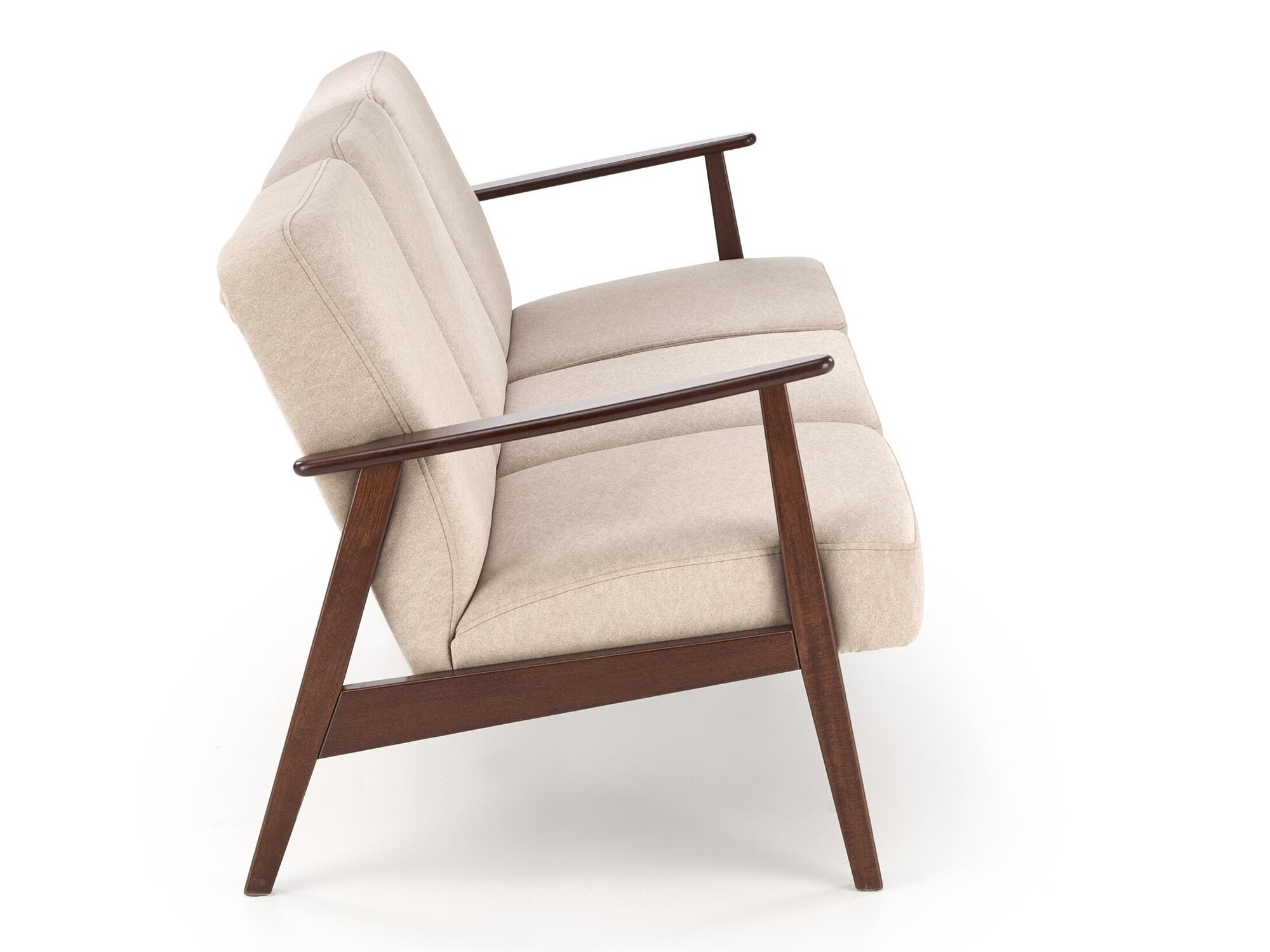 Sofa Houston 2117 (Beige + Walnut)