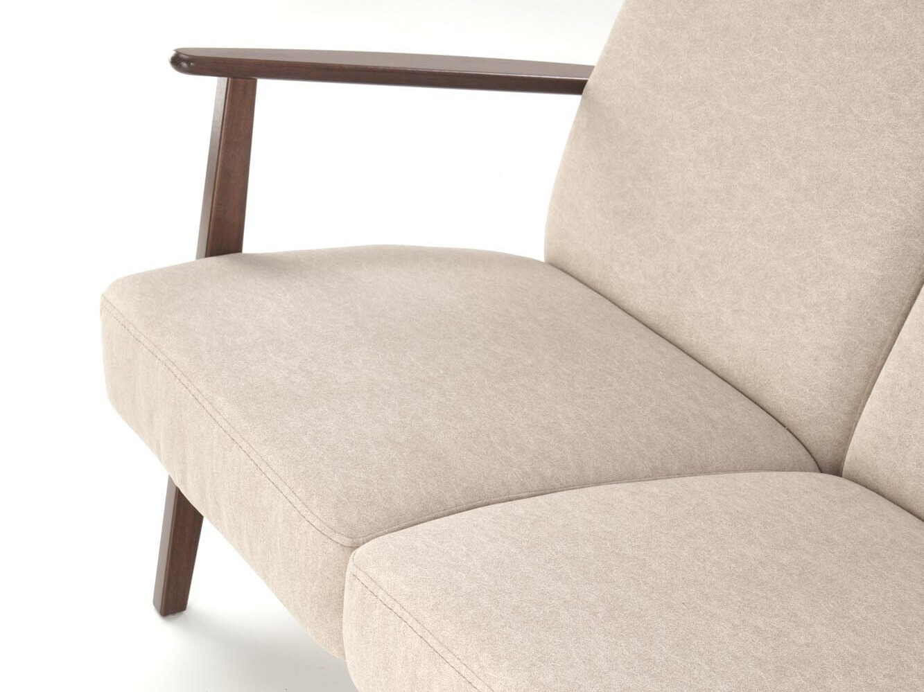 Sofa Houston 2117 (Beige + Walnut)