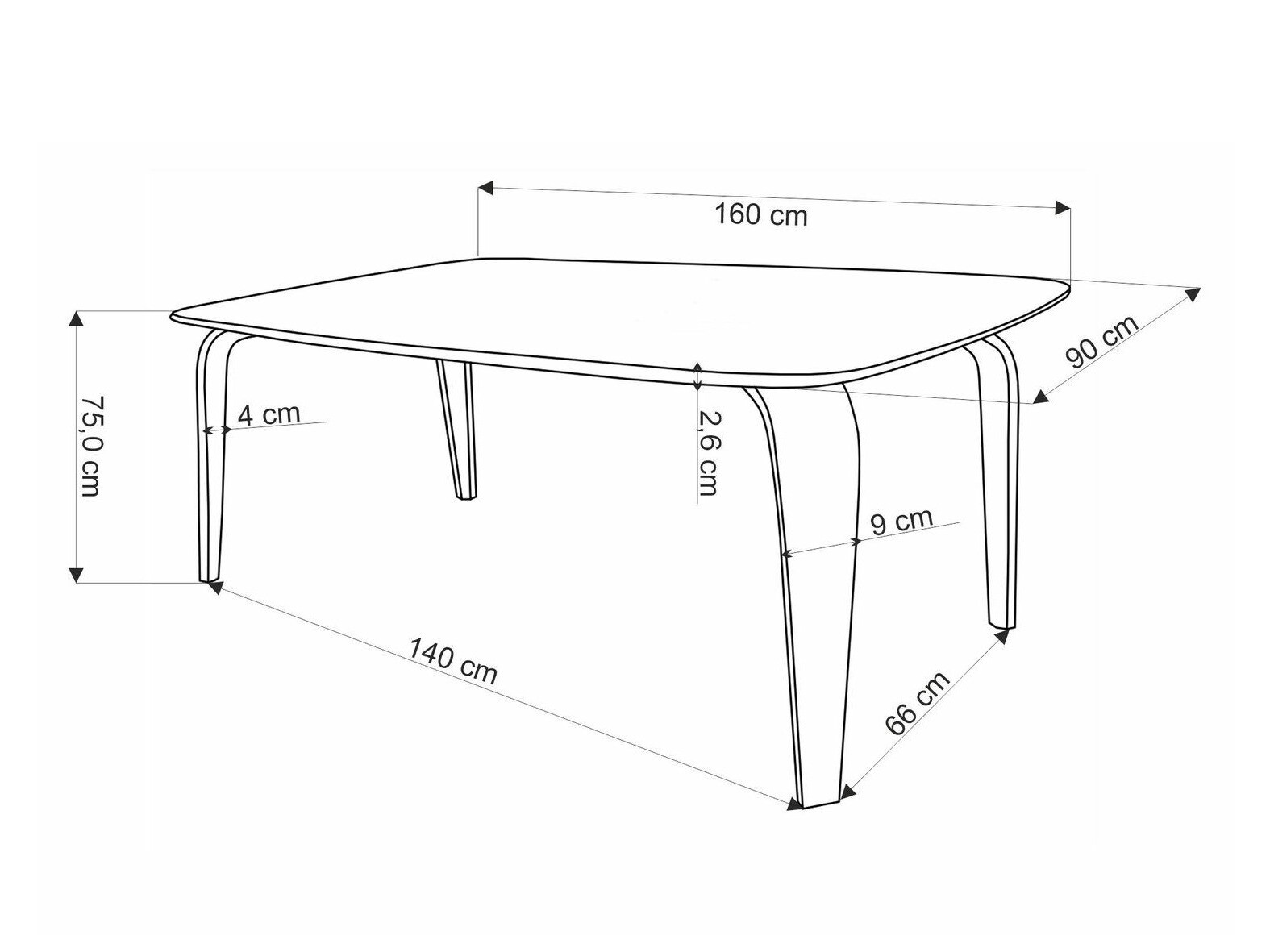 Table Houston 1749