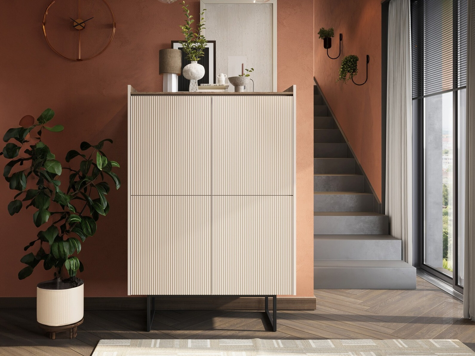 Bookcase Elbtei 100