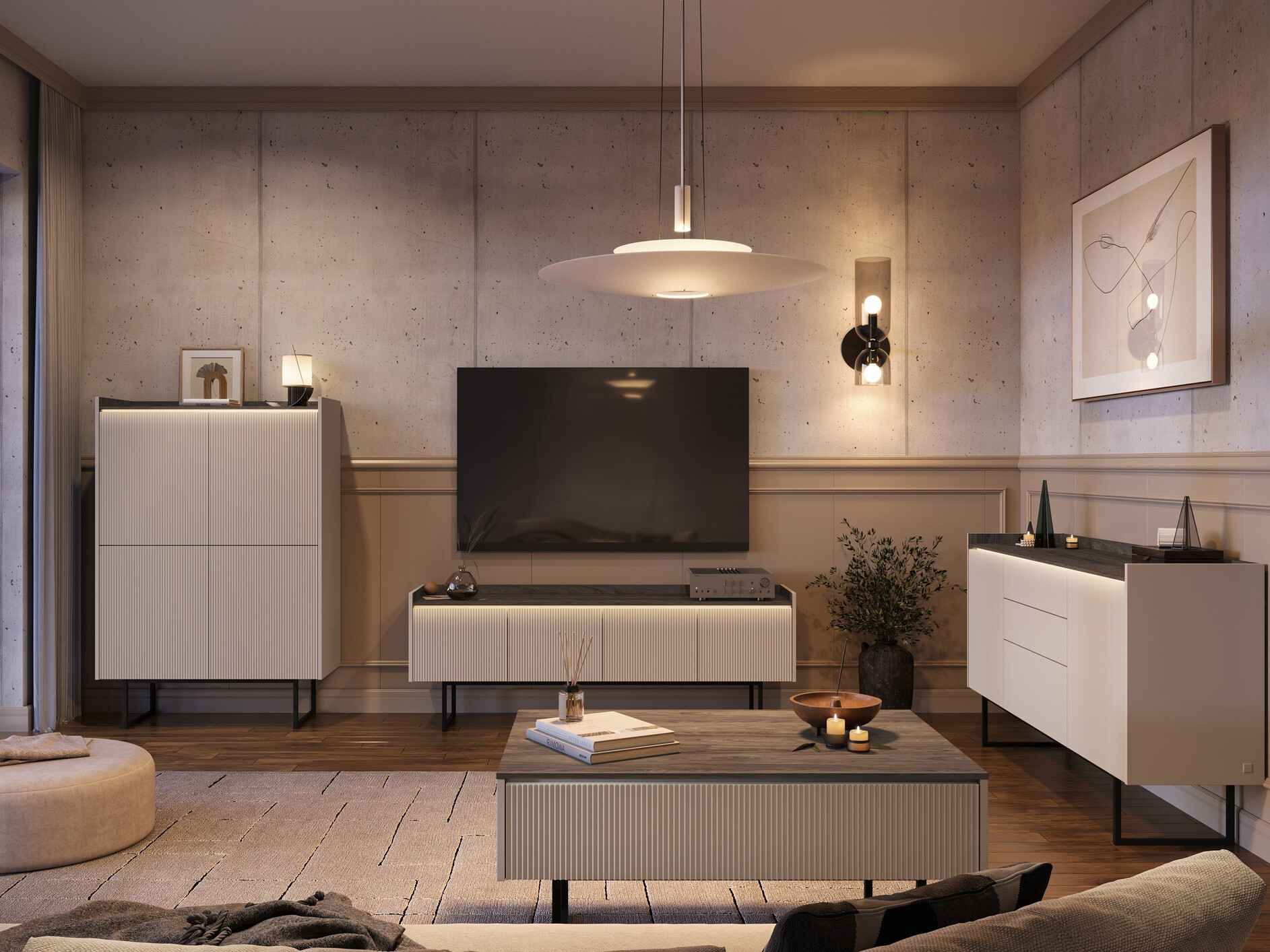 Bookcase Elbtei 100