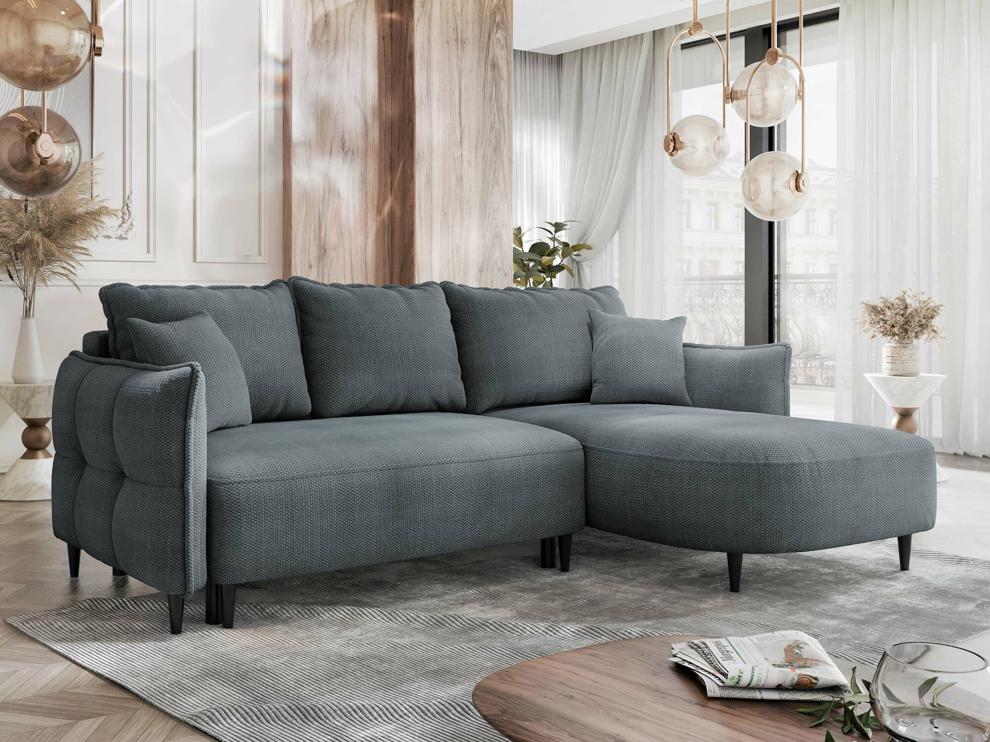 Corner sofa TrendyNest Ocelis (Onega 07)
