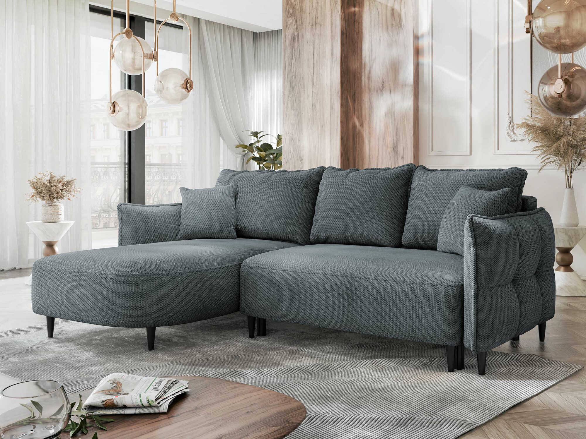 Corner sofa TrendyNest Ocelis (Onega 07)