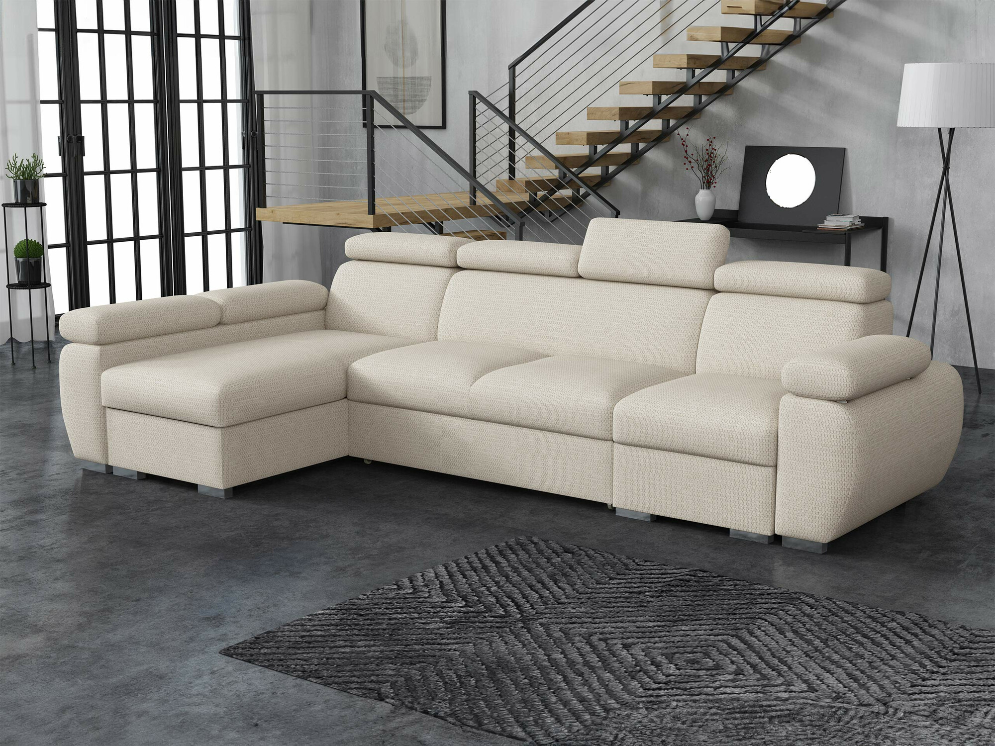 Corner sofa Columbus 227 (Aragon 03)