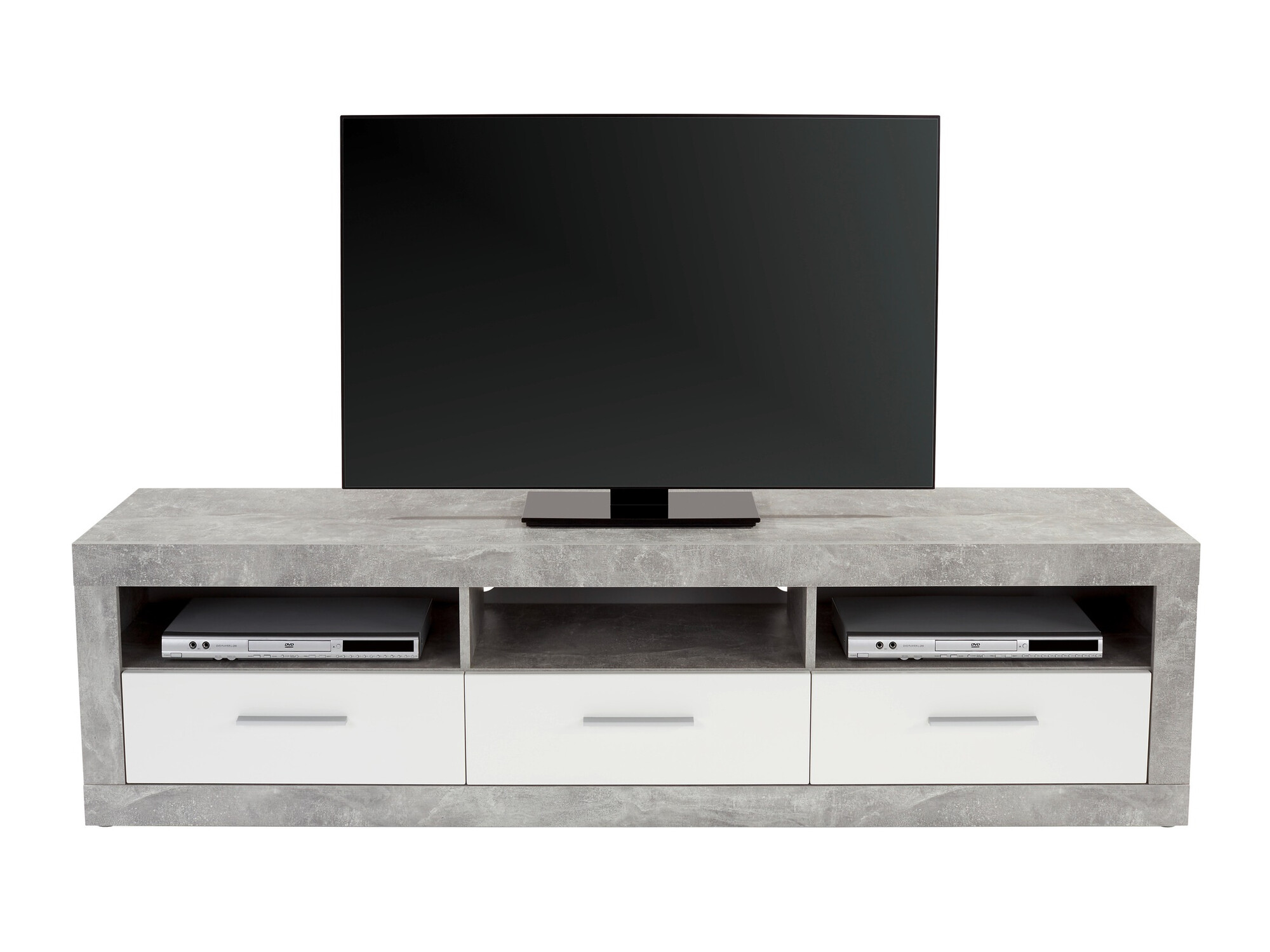 TV stand Romfera 103 (White + Grey)