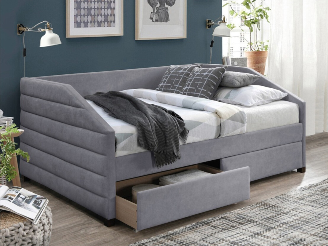 Bed Detroit 443 (Grey)