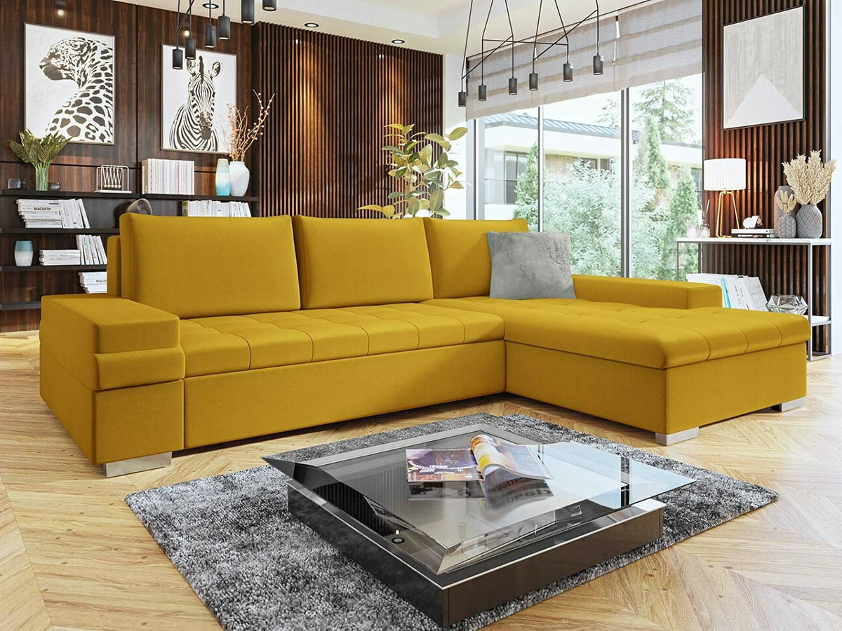 Corner sofa Comfivo 212 (Otusso 14 + Sorriso 04)