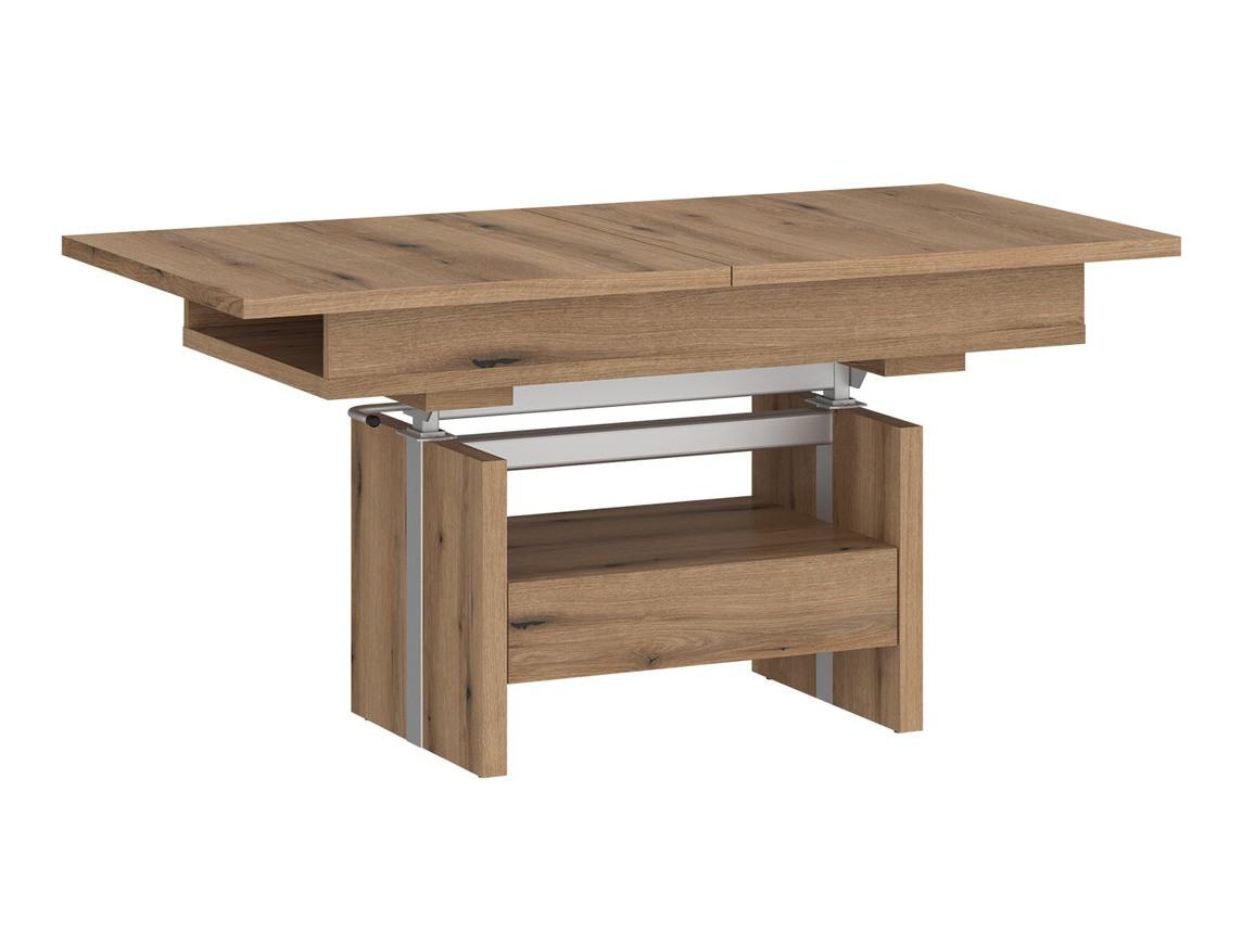 Transforming coffee table Ontario 120 (Oak)