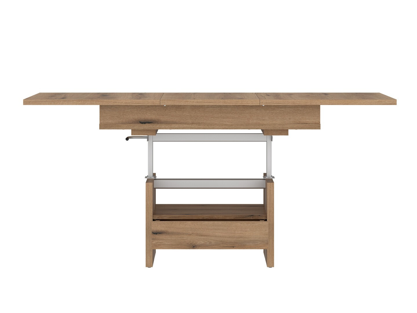 Transforming coffee table Ontario 120 (Oak)