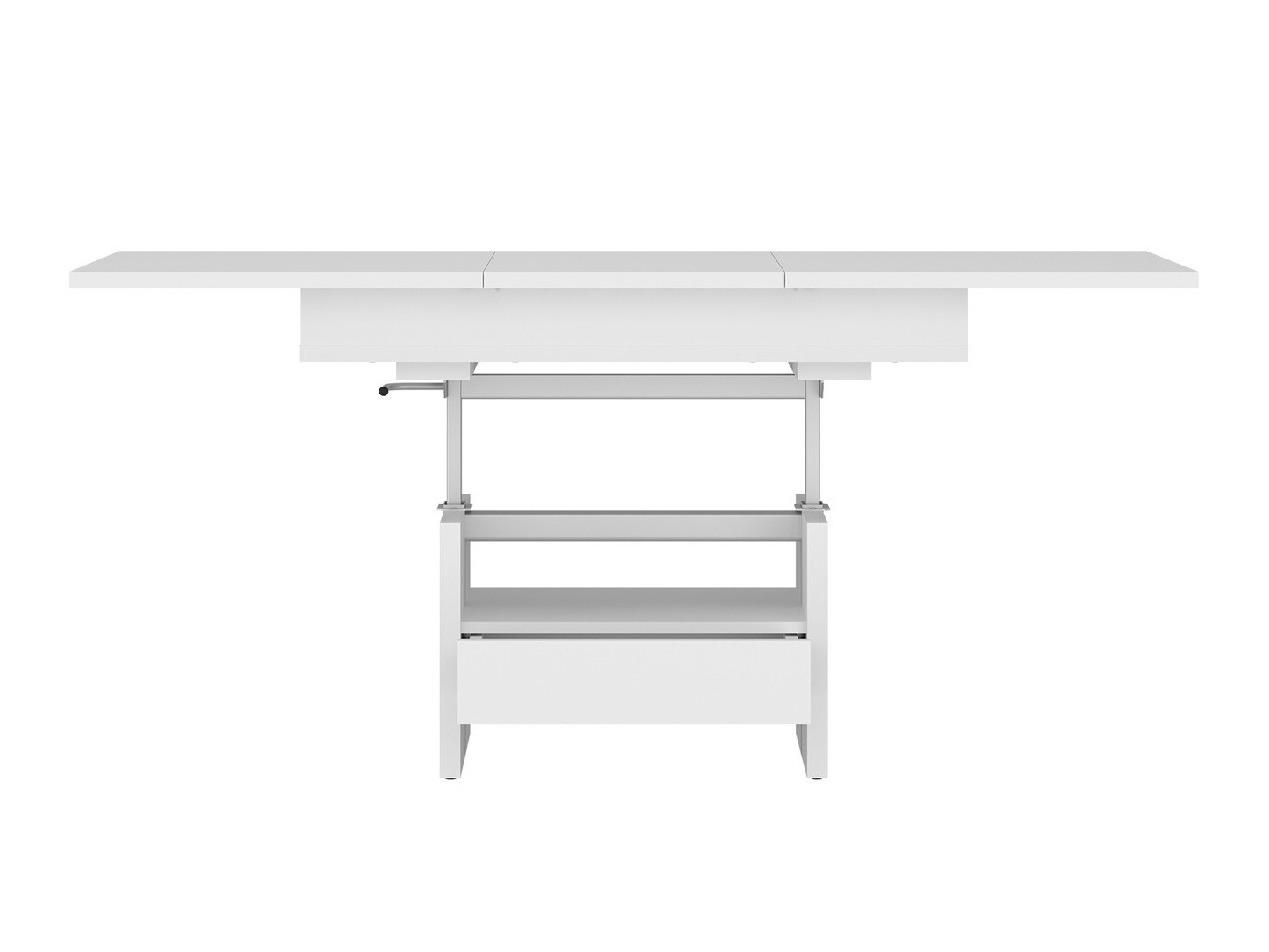 Transforming coffee table Ontario 120 (White)