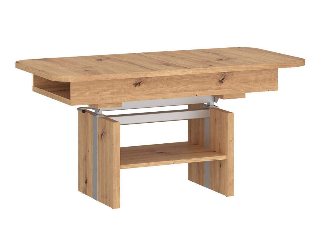 Transforming coffee table Ontario 121 (Artisan oak)