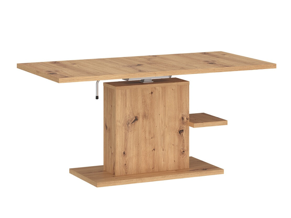 Transforming coffee table Ontario 122 (Artisan oak)