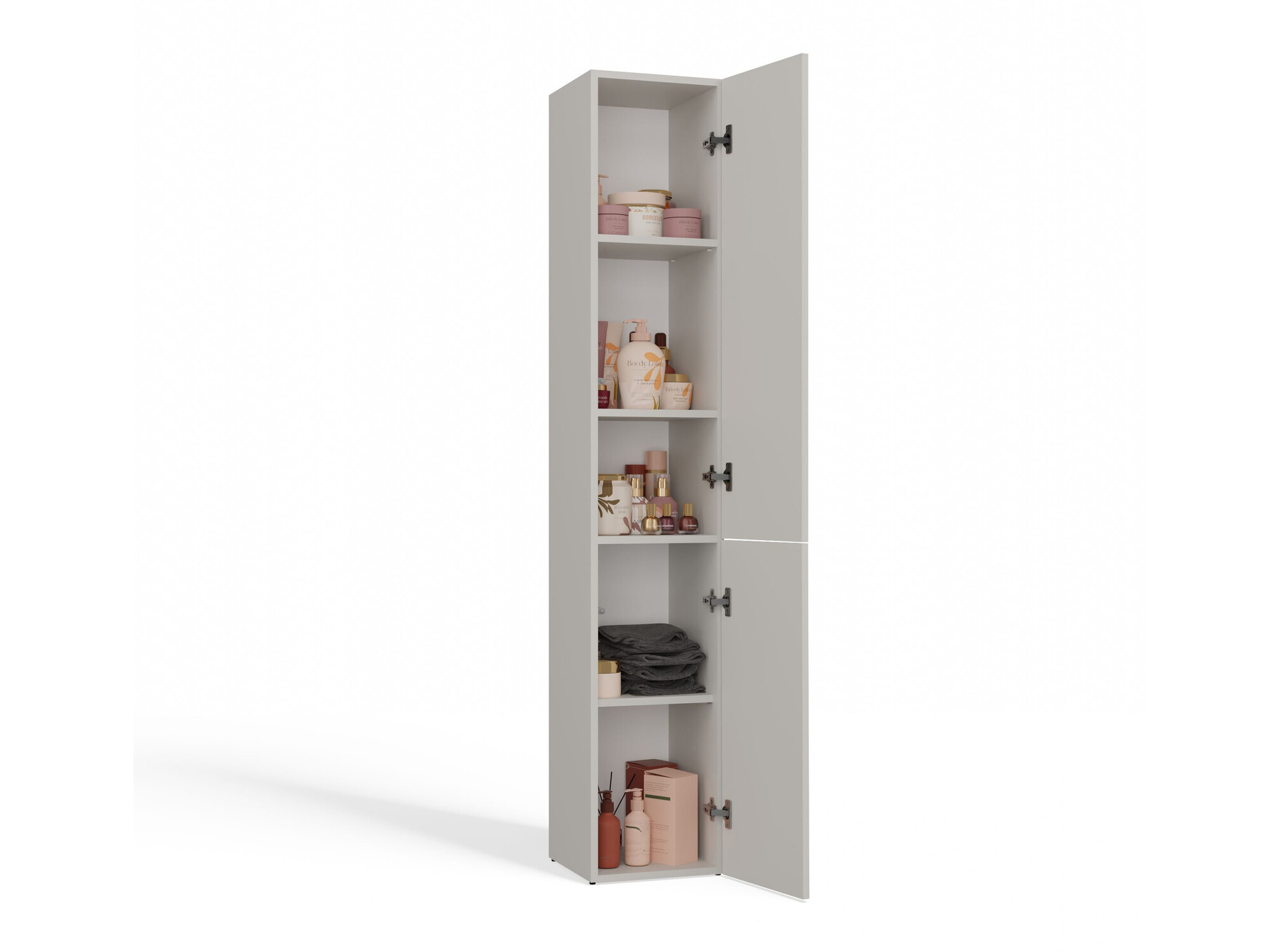 Freestanding bathroom cabinet Nolmaru 110 (Cashmere)