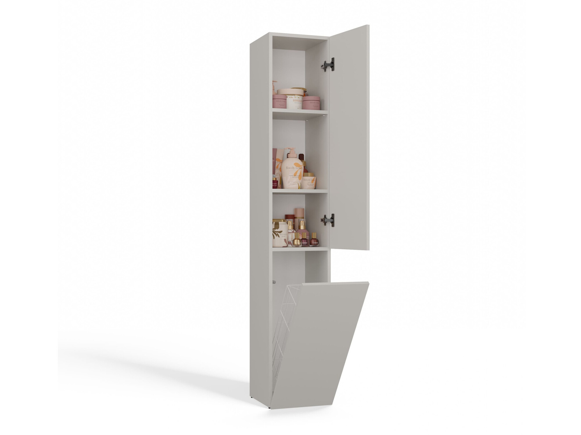 Freestanding bathroom cabinet Nolmaru 111 (Cashmere)