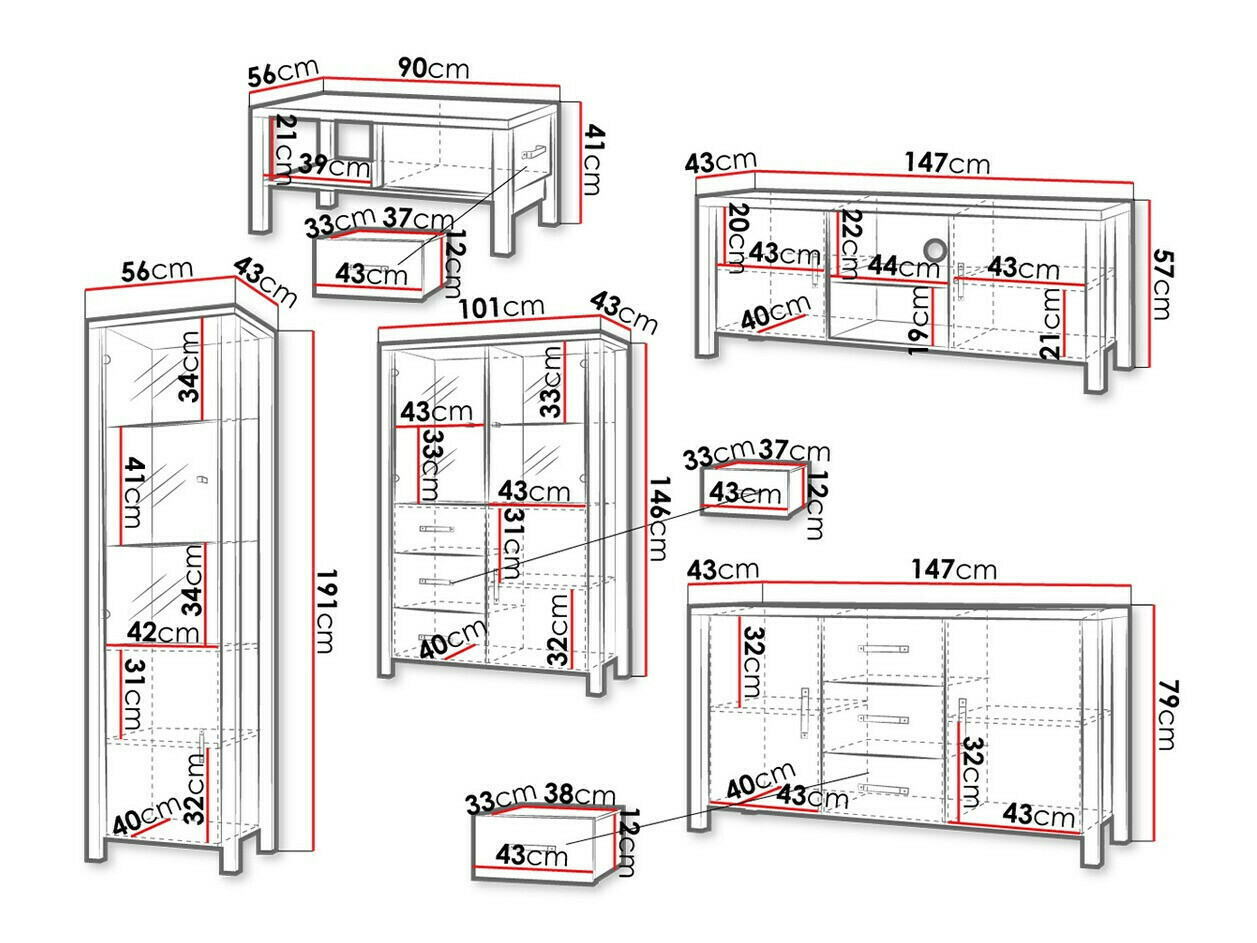 Living room set Tornua 108