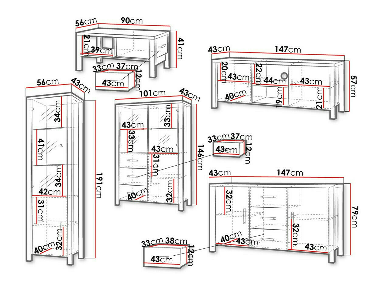 Living room set Tornua 108