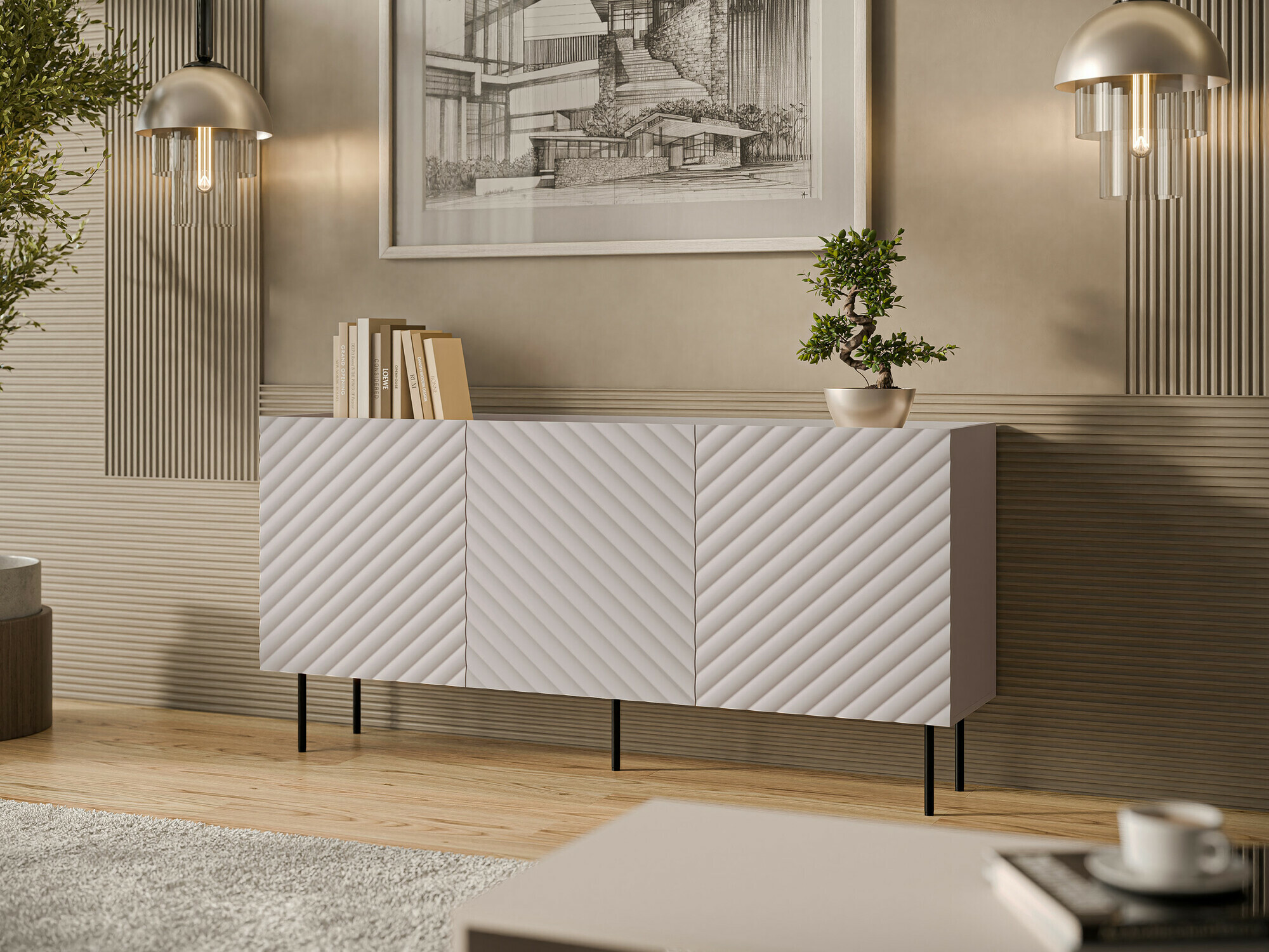 Sideboard Sillen (Cashmere)