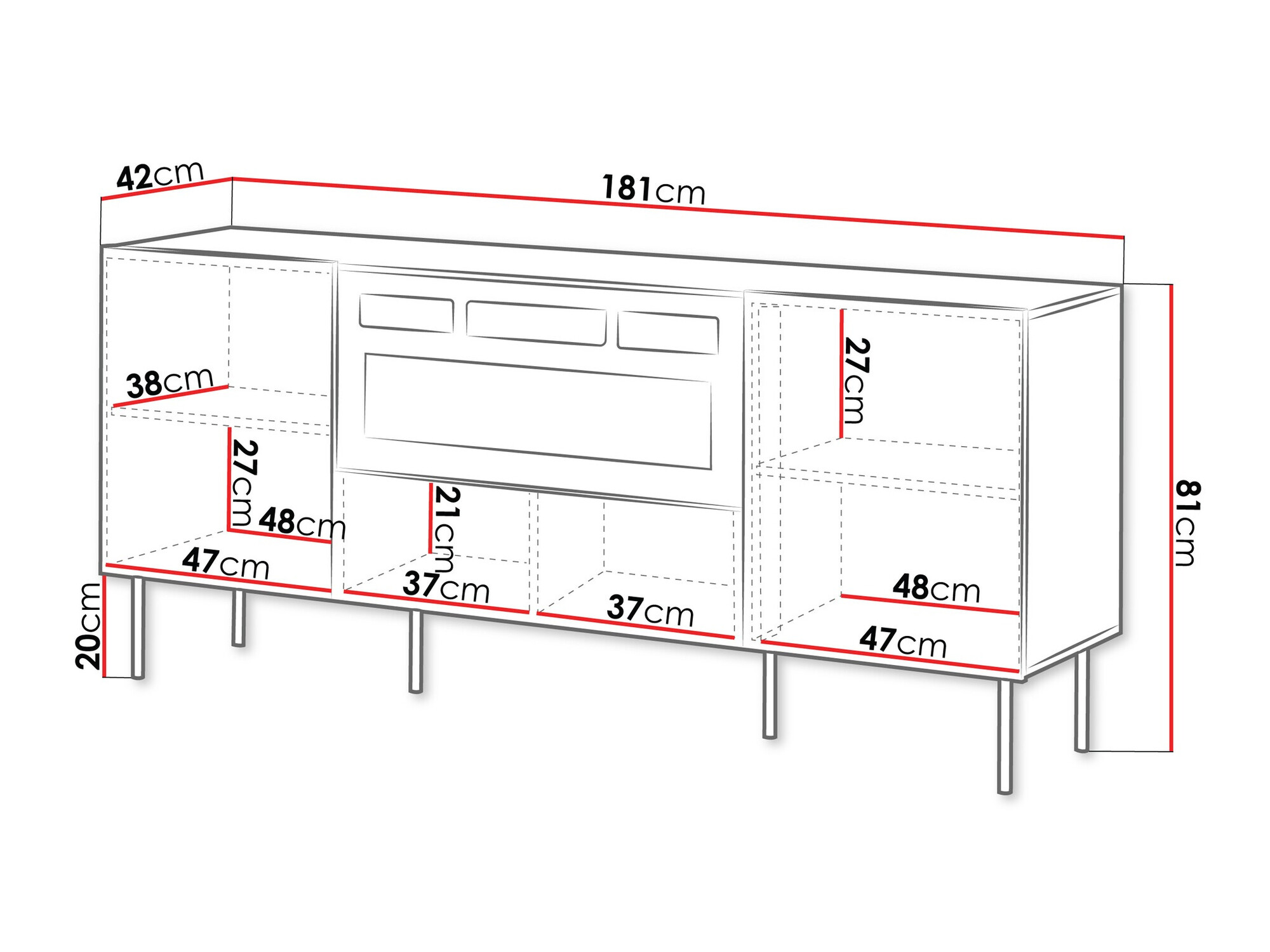 Sideboard Melala 105