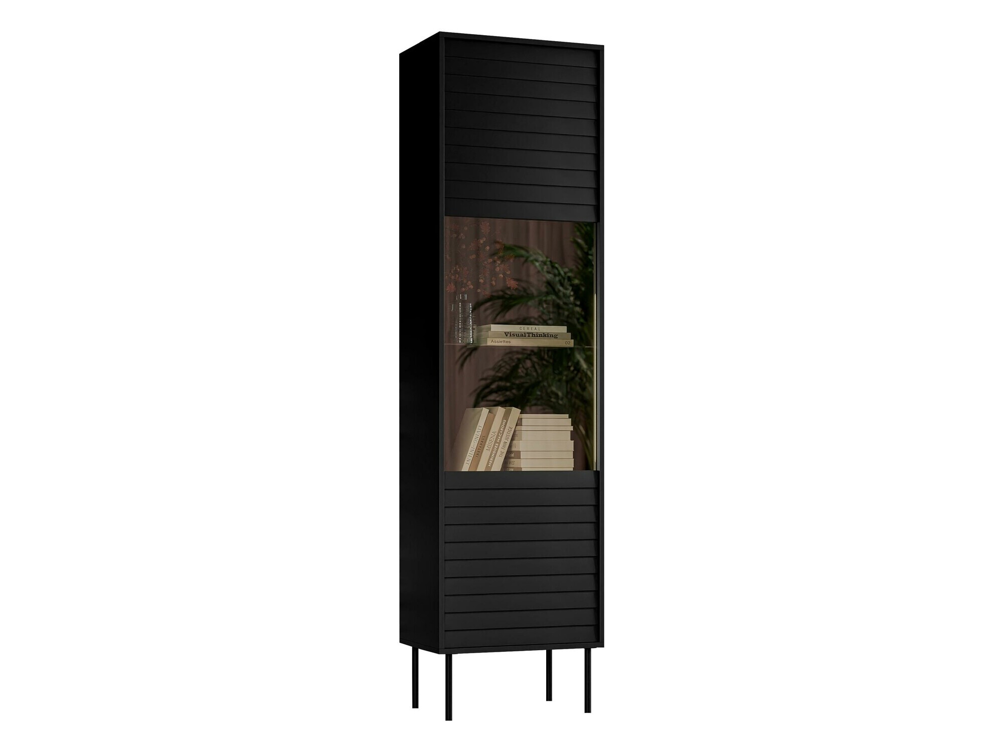 Bookcase Flosoru 107 (Black)