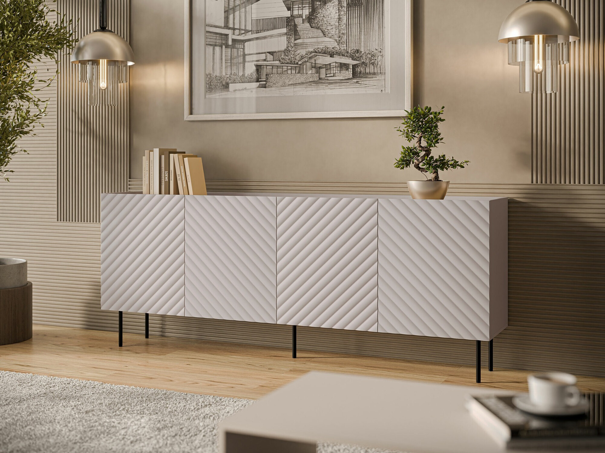 Sideboard Sillen I (Cashmere)