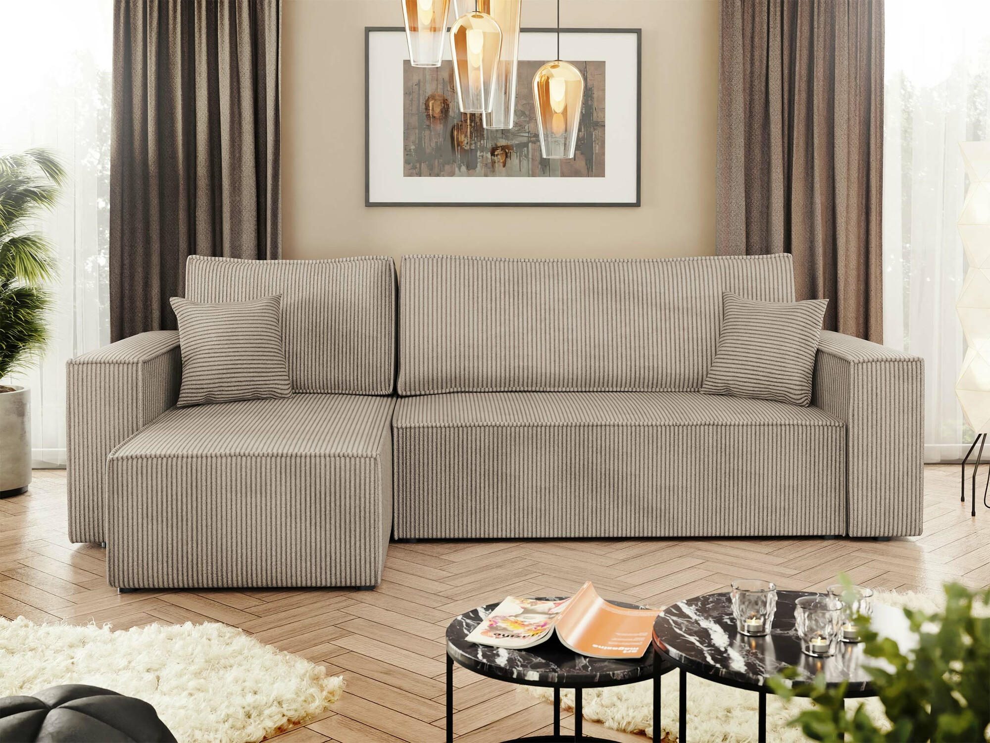 Corner sofa Vespes (Poso 02)