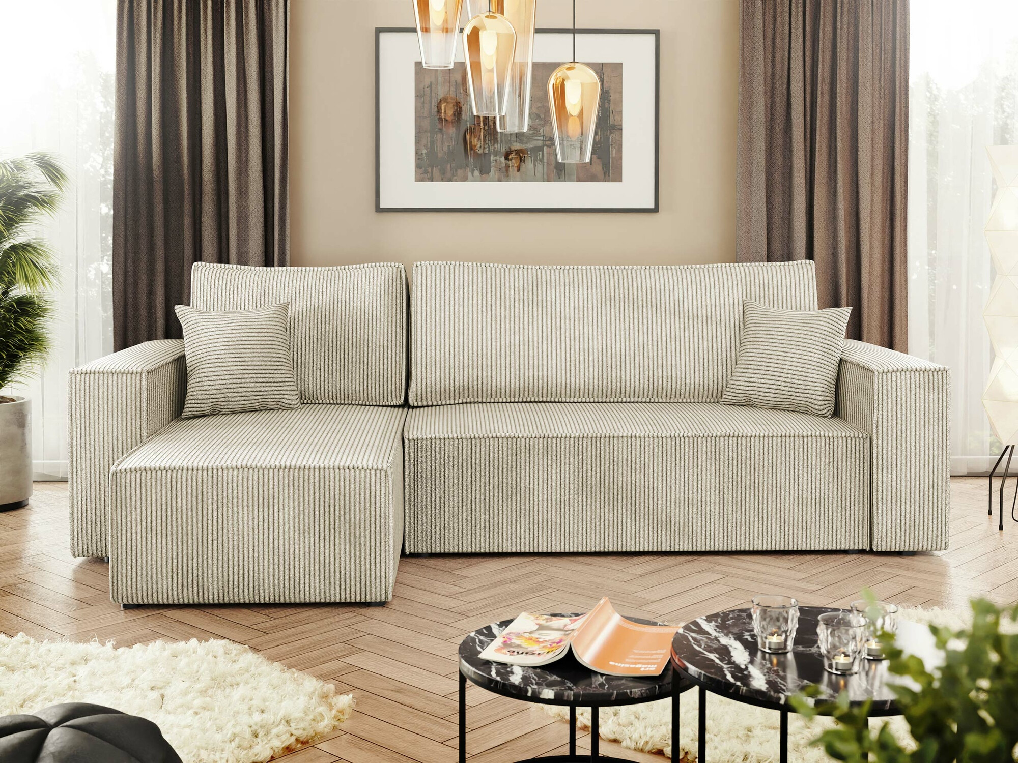 Corner sofa Vespes (Poso 100)