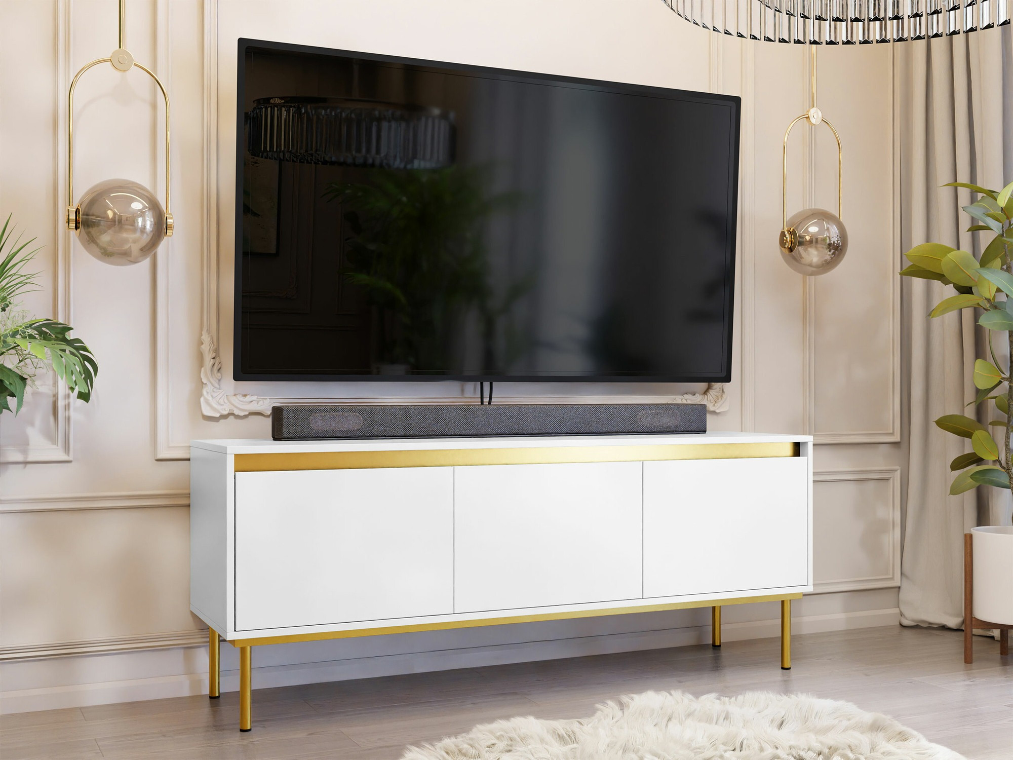 TV stand Comfivo 494 (White)