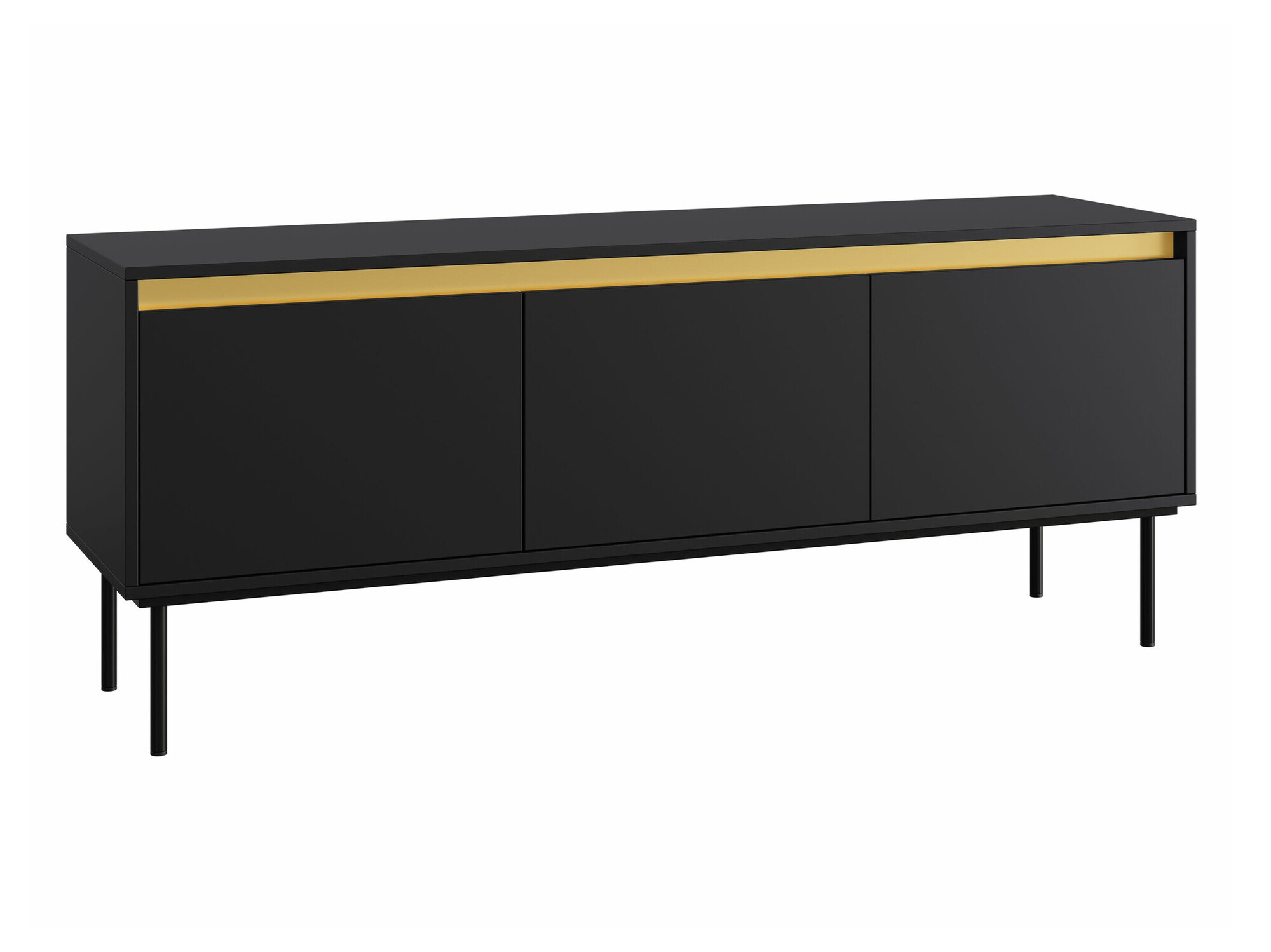 TV stand Comfivo Betula (Black)