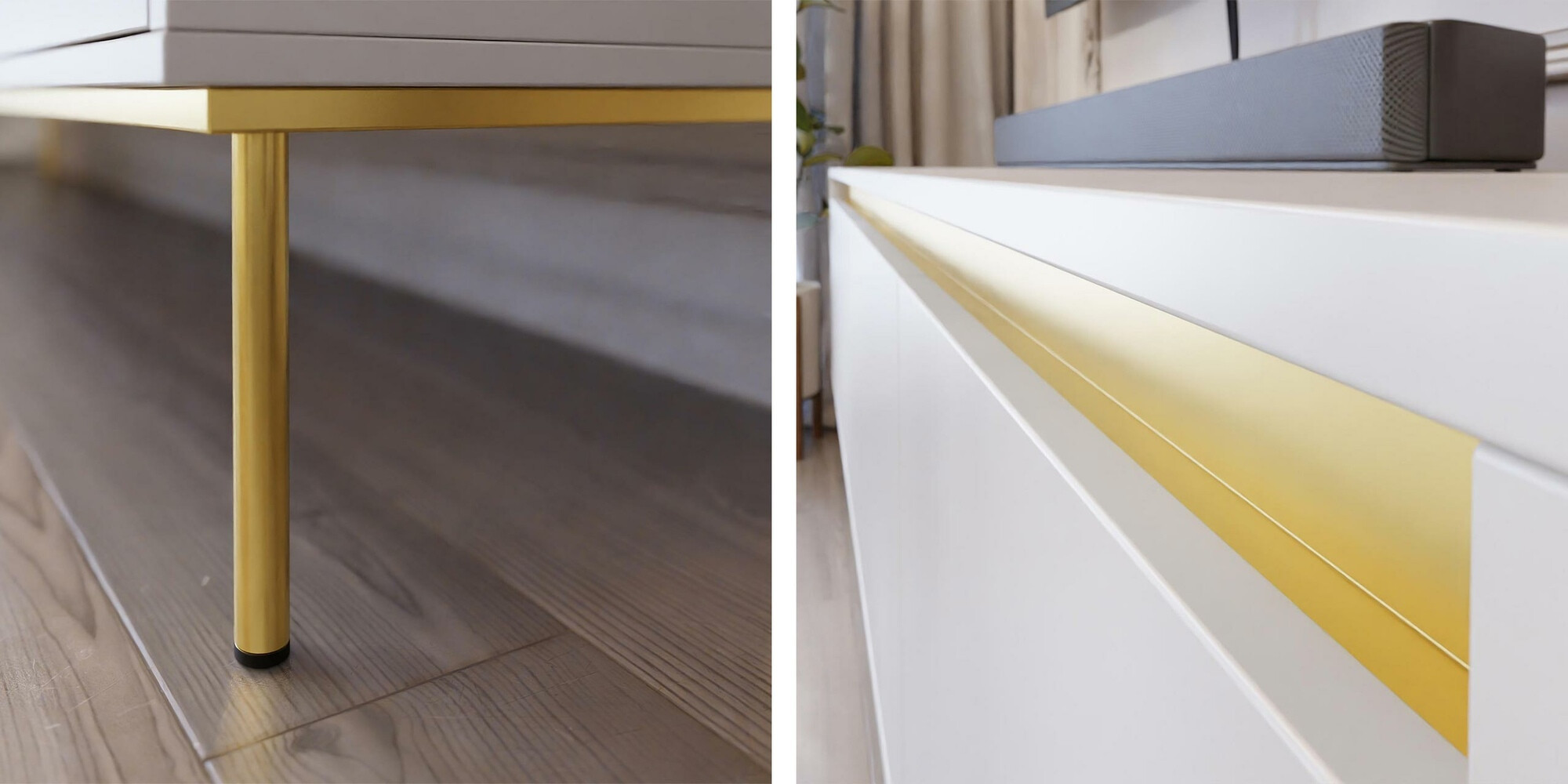 TV stand Comfivo Betula (White)