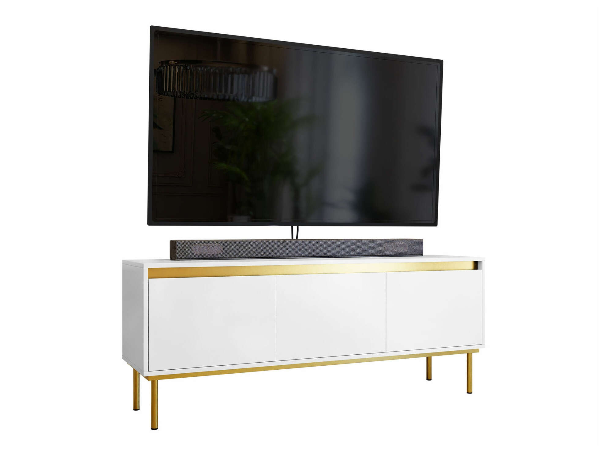 TV stand Comfivo Betula (White)