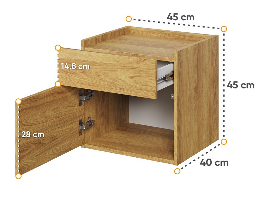 Bedside table Orlbale 141