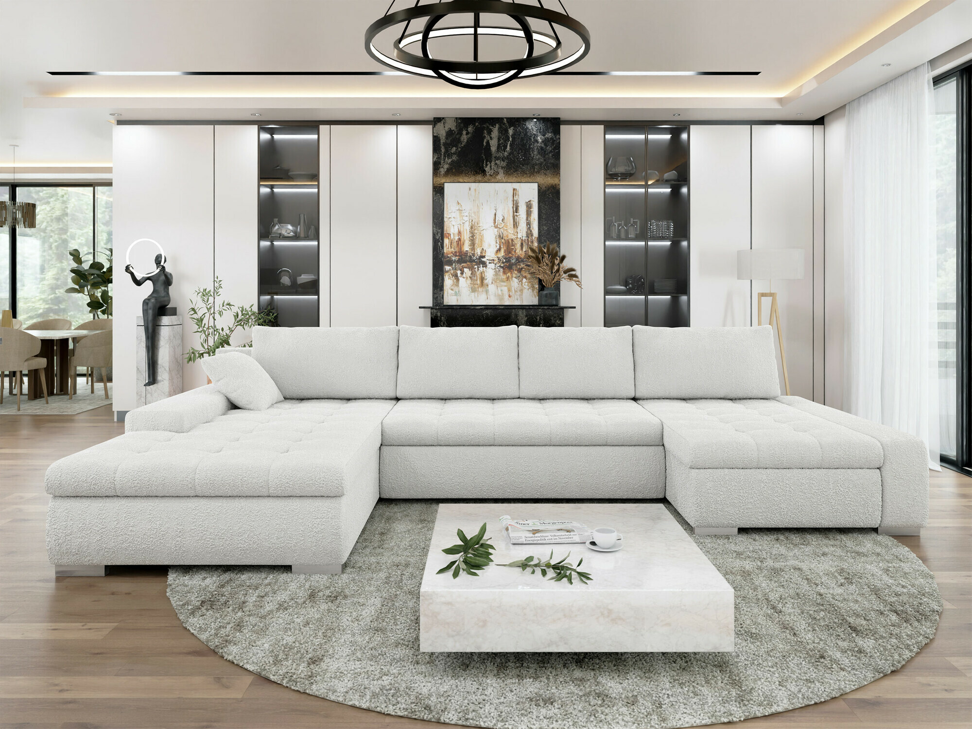 Corner sofa Comfivo 248 (Baloo 2073)