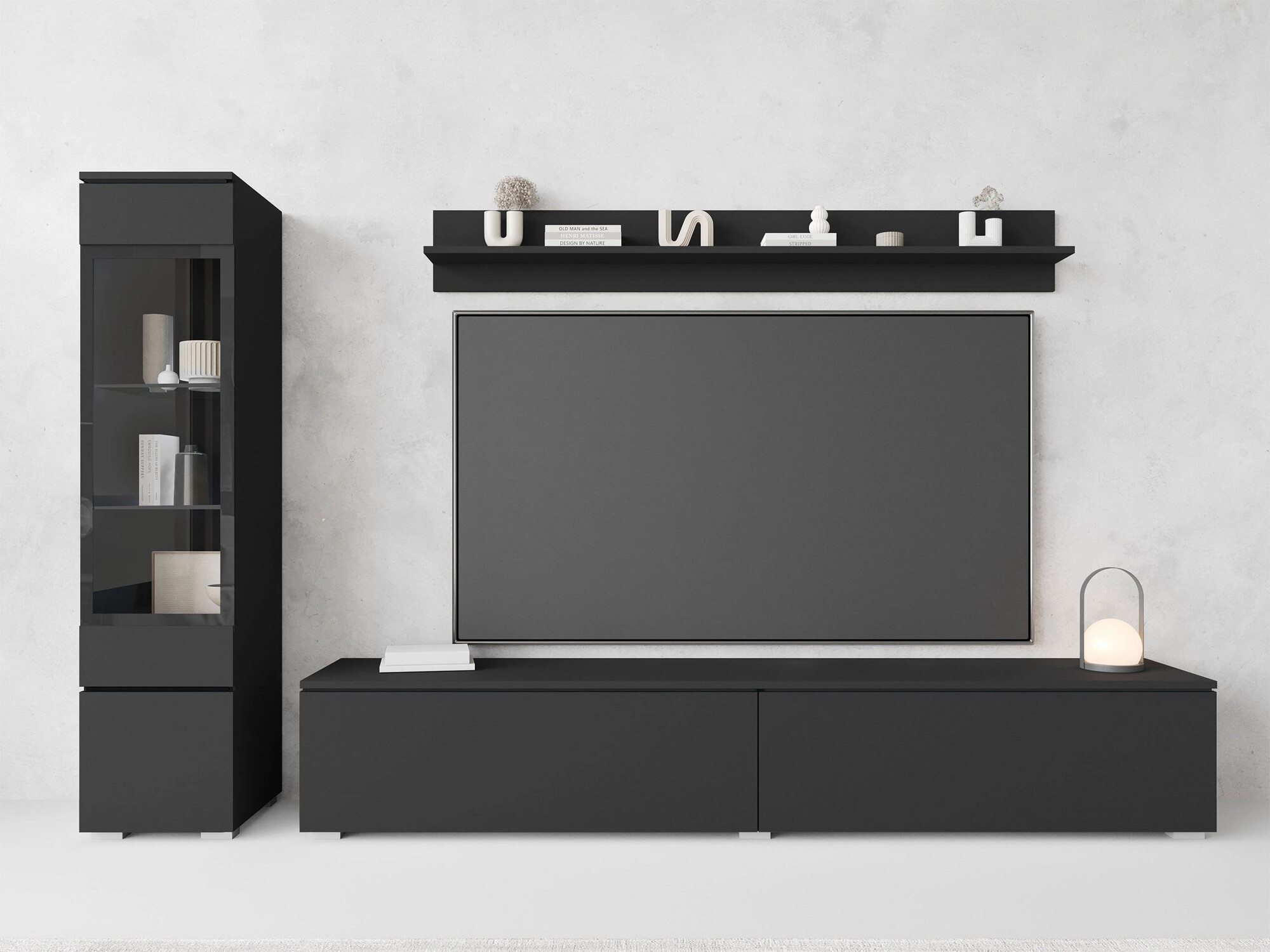 Living room set Mirfivo 100 (Graphite)