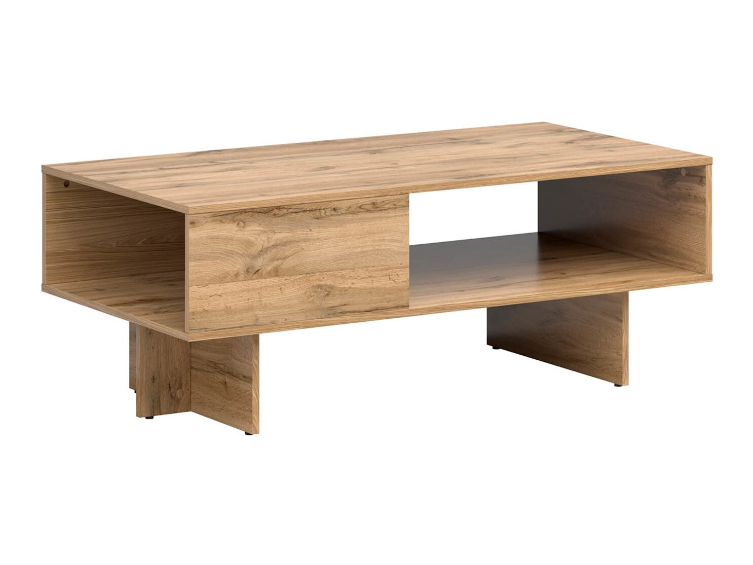 Coffee table Tivetra 124 (Wotan Oak)