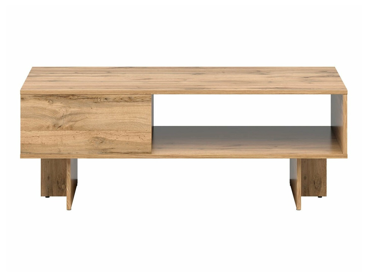 Coffee table Tivetra 124 (Wotan Oak)