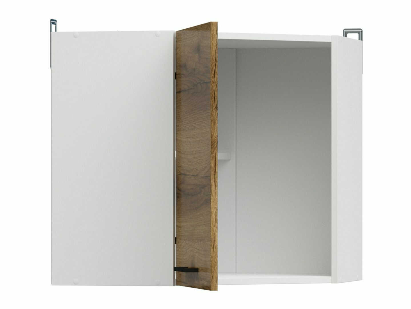 Modular wall-mounted corner cabinet Dela 105