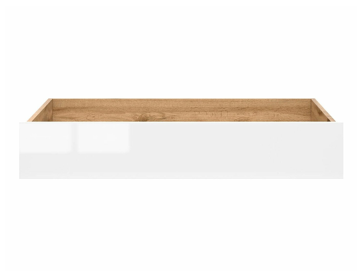Storage Tivetra 122 (Wotan Oak + Glossy white)