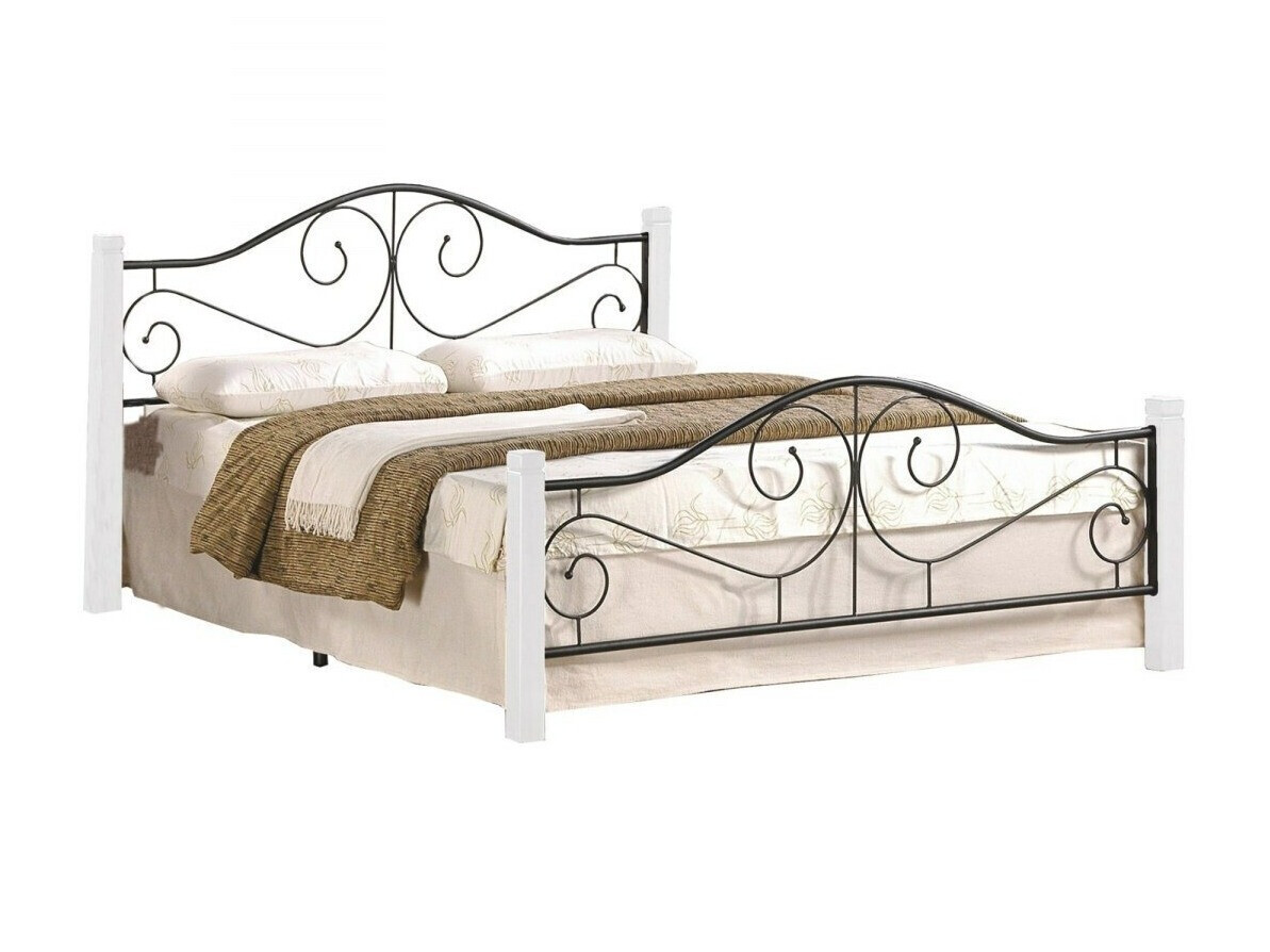 Bed Houston 574 (White + Black)