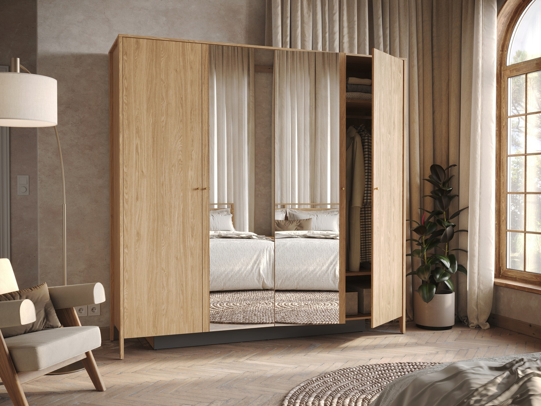 Wardrobe Salviri 100