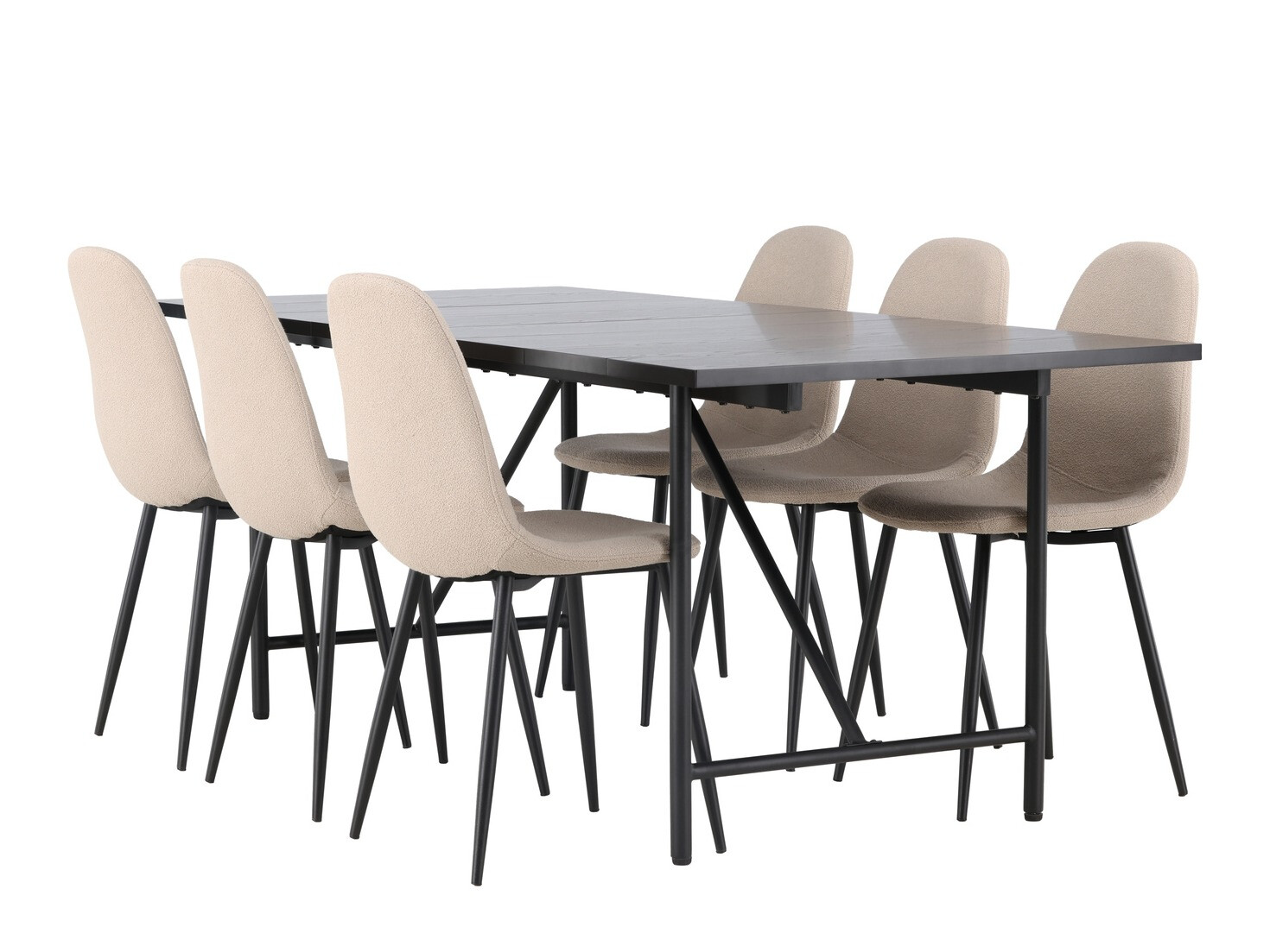 Dining set Dallas 3964 (Beige + Black)