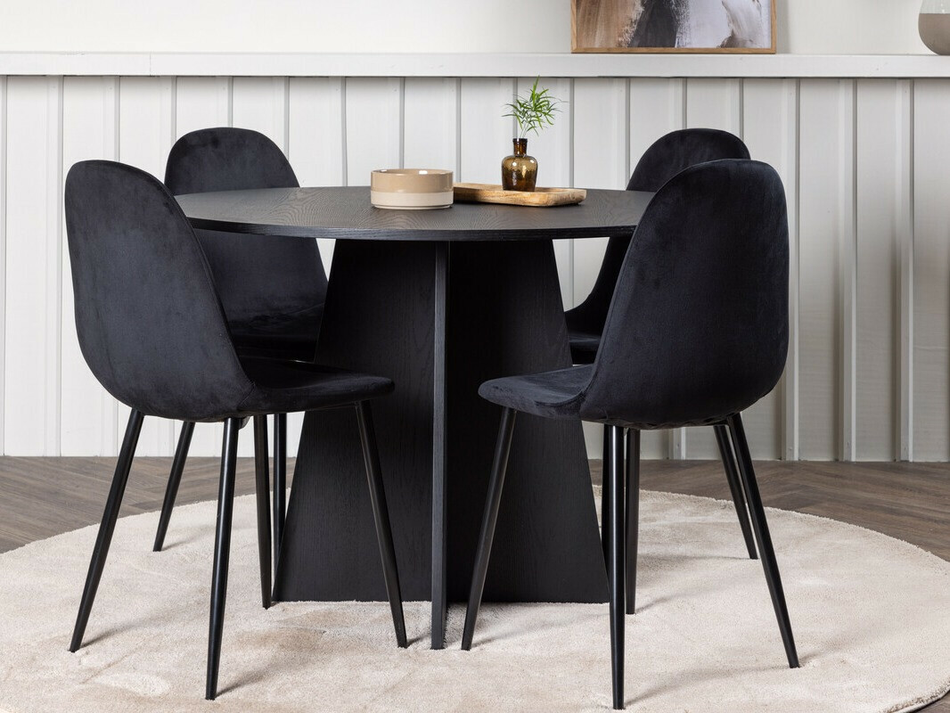 Dining set Dallas 4008 (Black)
