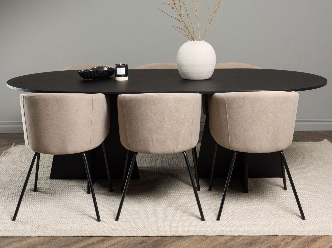 Dining set Dallas 4019 (Beige)