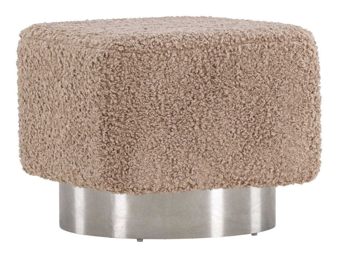 Ottoman Dallas 4219 (Brown + Silver)